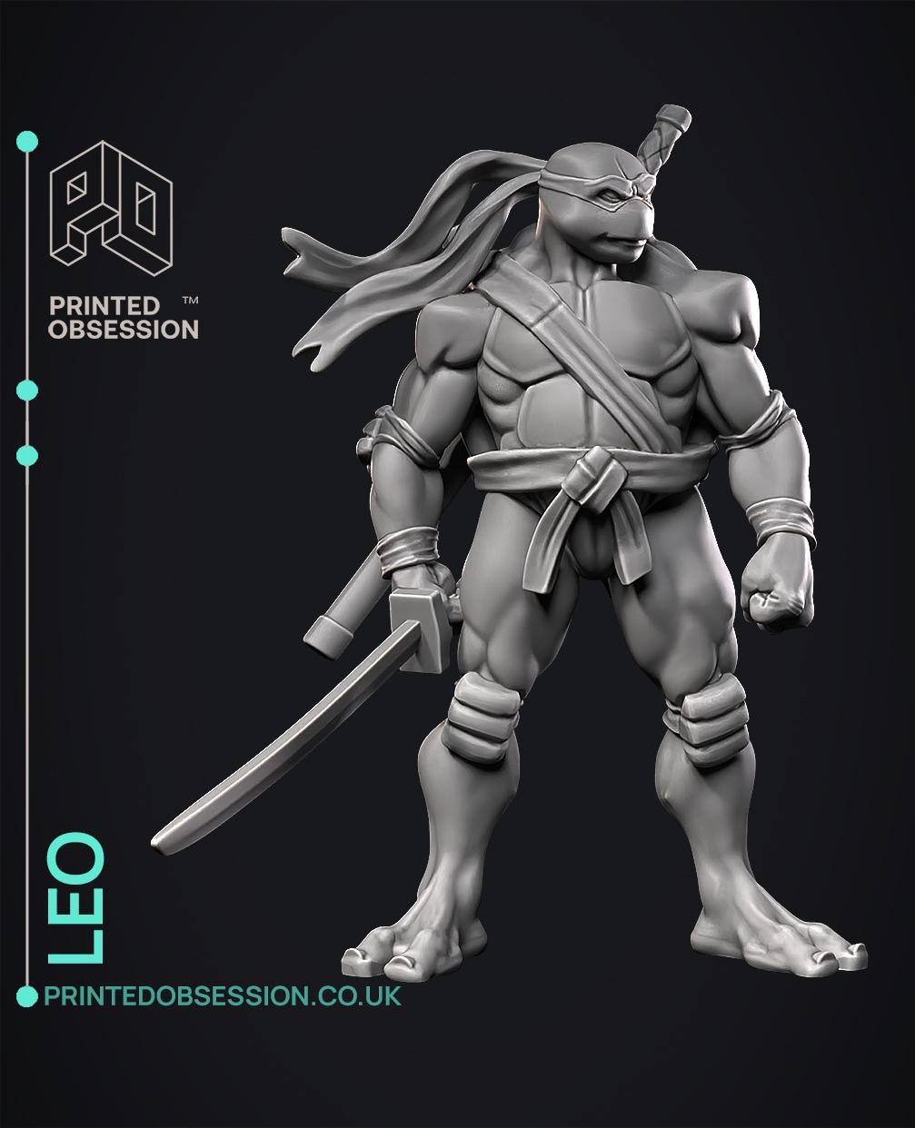 Leo - TMNT - Fan Art 3d model