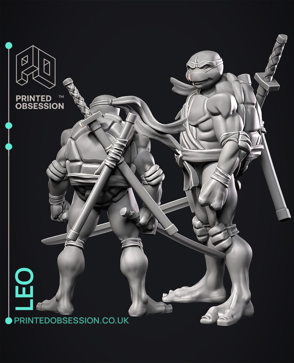 Leo - TMNT - Fan Art 3d model