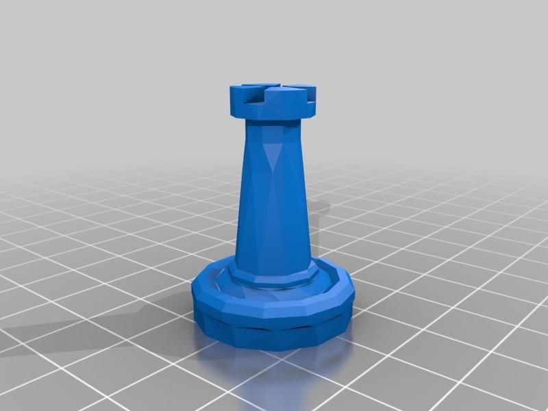 Chess Rock 3d model