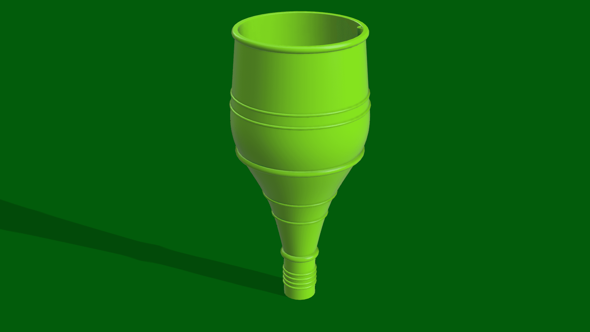 Vented Funnels 3d model