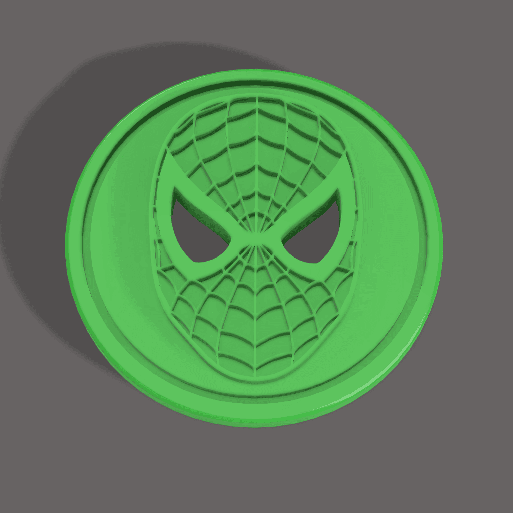 Spider-Man Coin 3d model