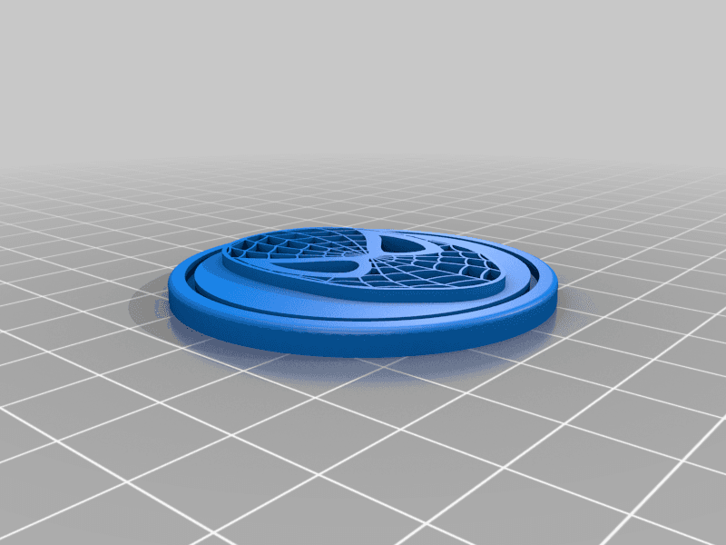 Spider-Man Coin 3d model