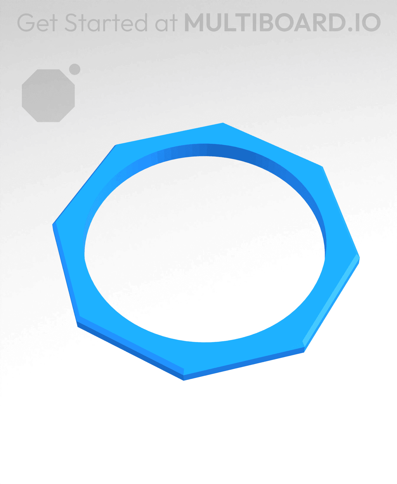 2 mm Big Washer 3d model