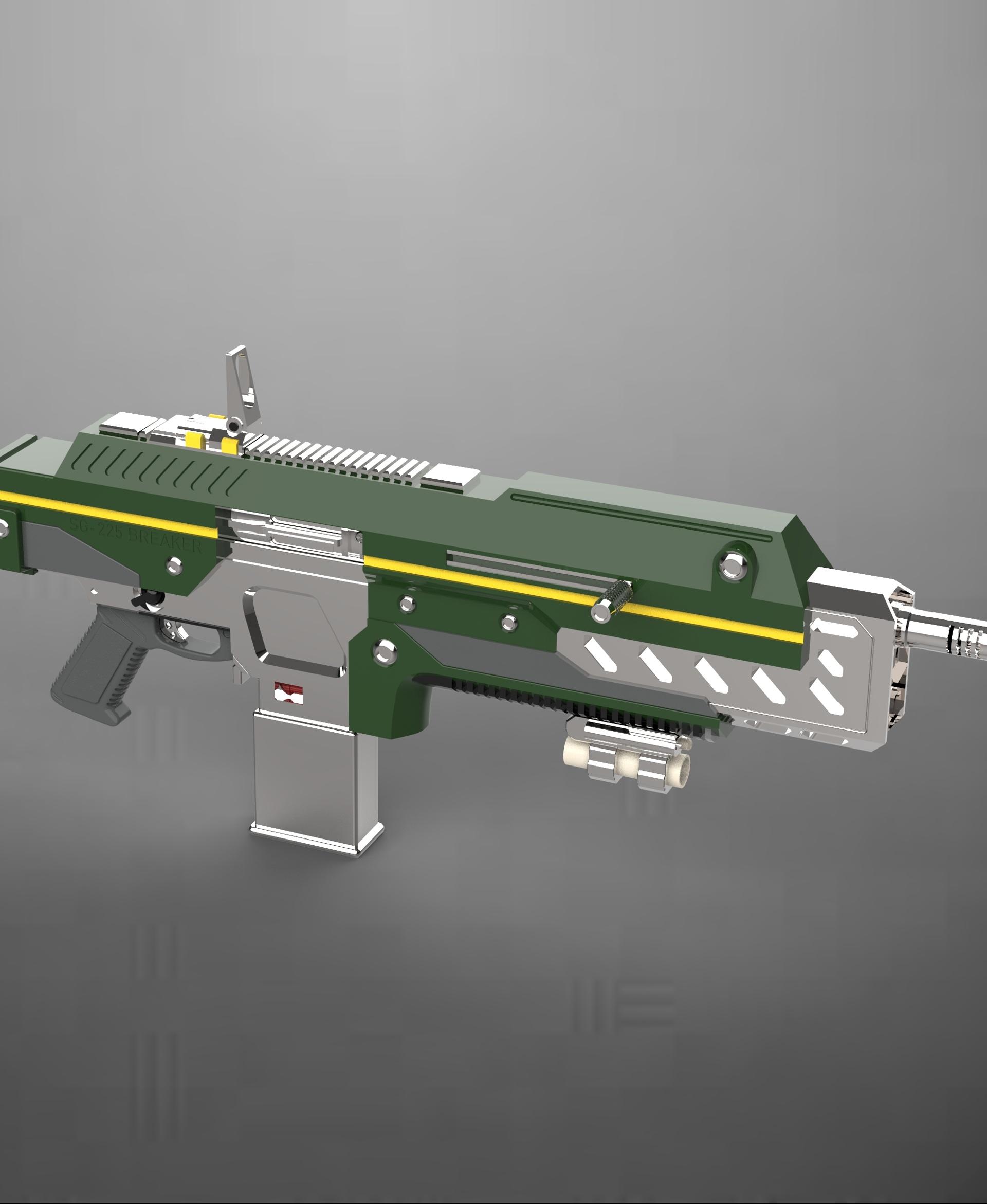 Helldivers 2 high quality SG-225 SG225 Breaker Shotgun 3d model 3d model