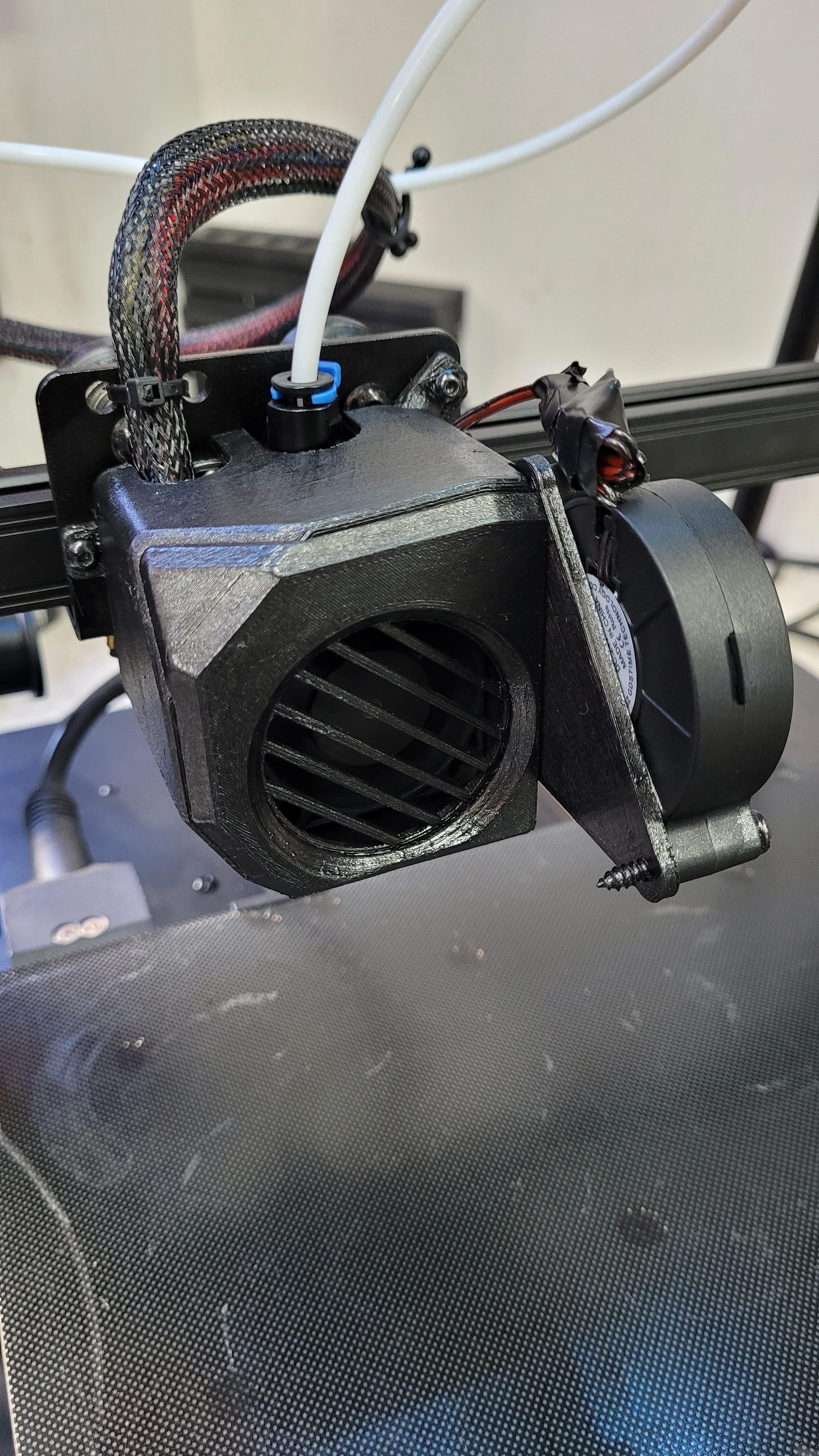 Blower fan replacement for the CR-10 Smart 3d model