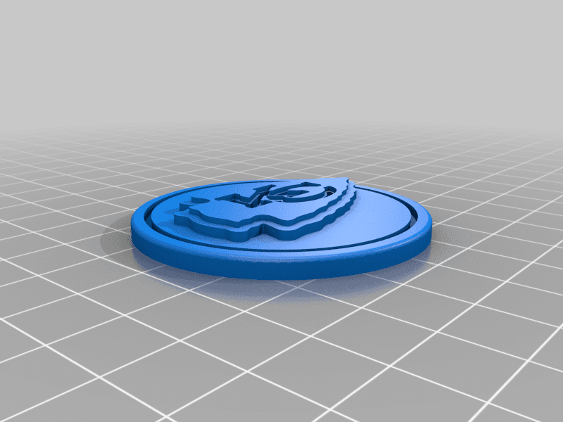 KC Chiefs Coin 3d model