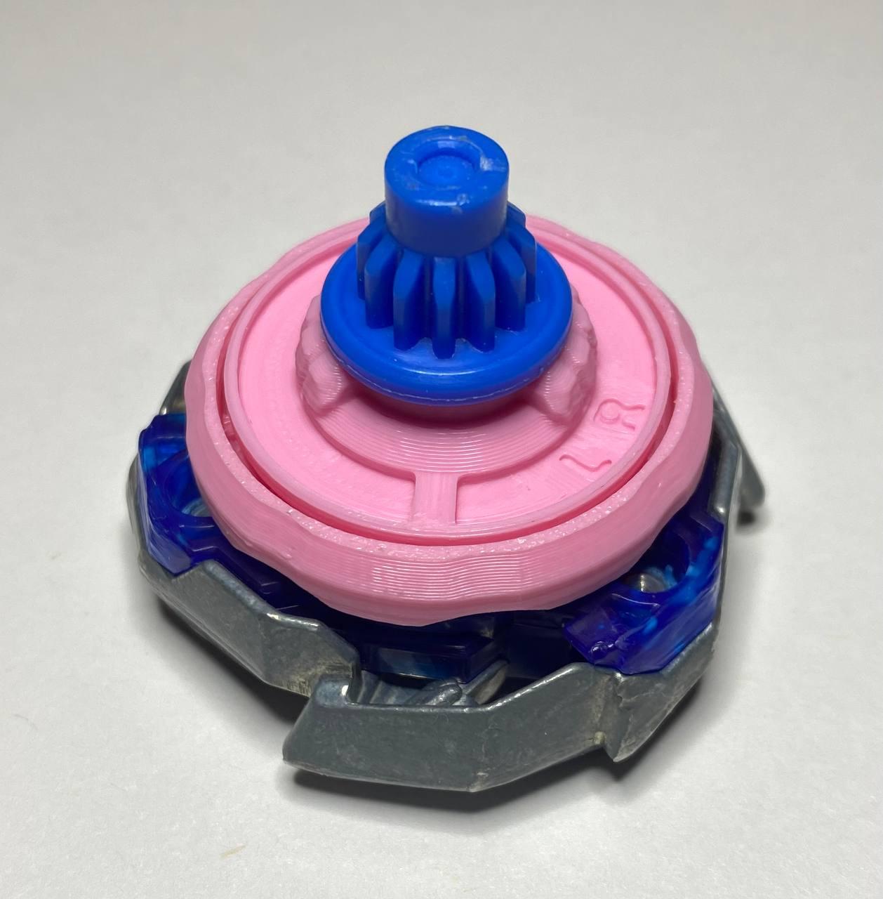 BEYBLADE X | 0-60 RATCHET | CUSTOM SERIES 3d model