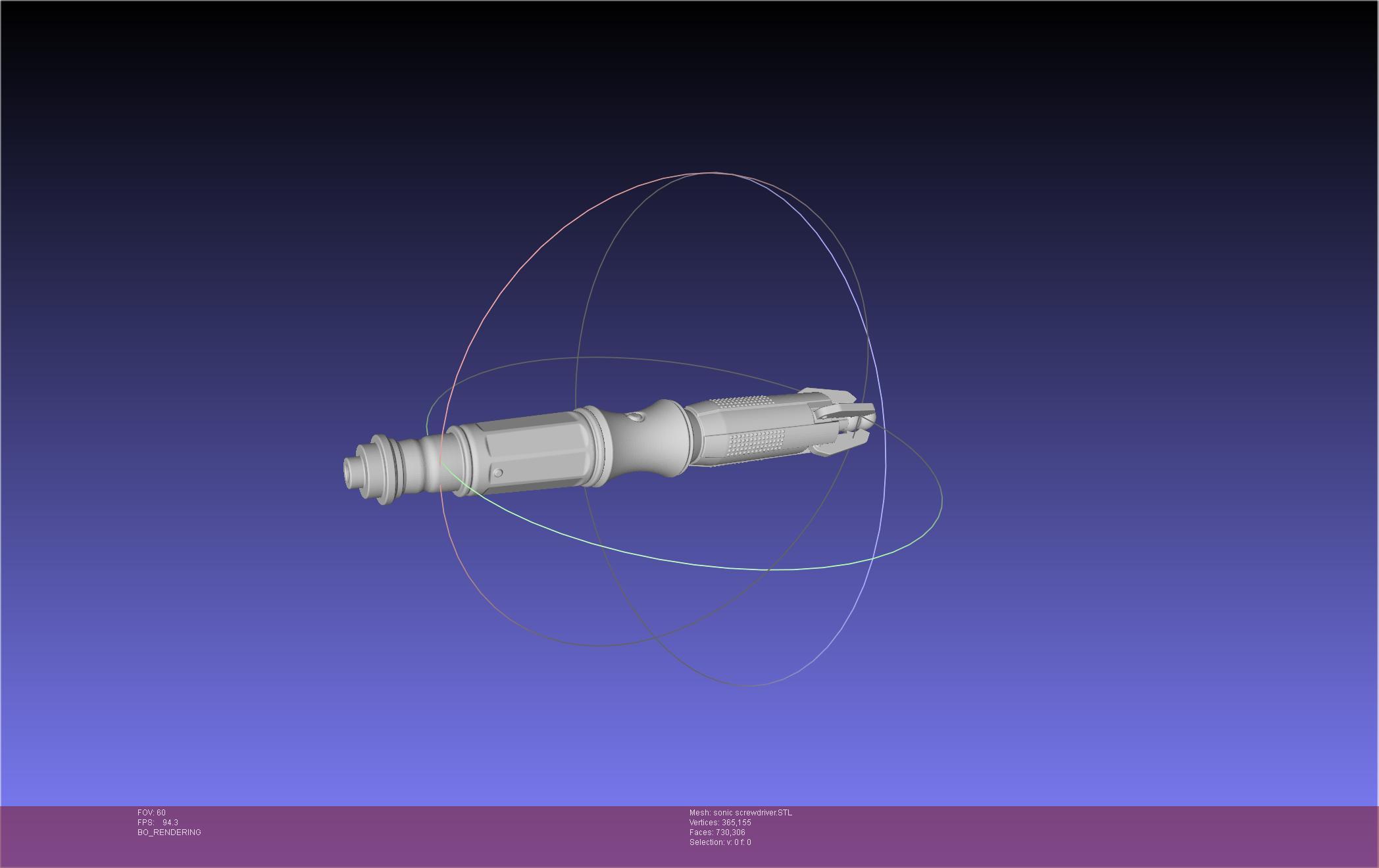 Doctor Who 11-12 Sonic Screwdriver 3d model