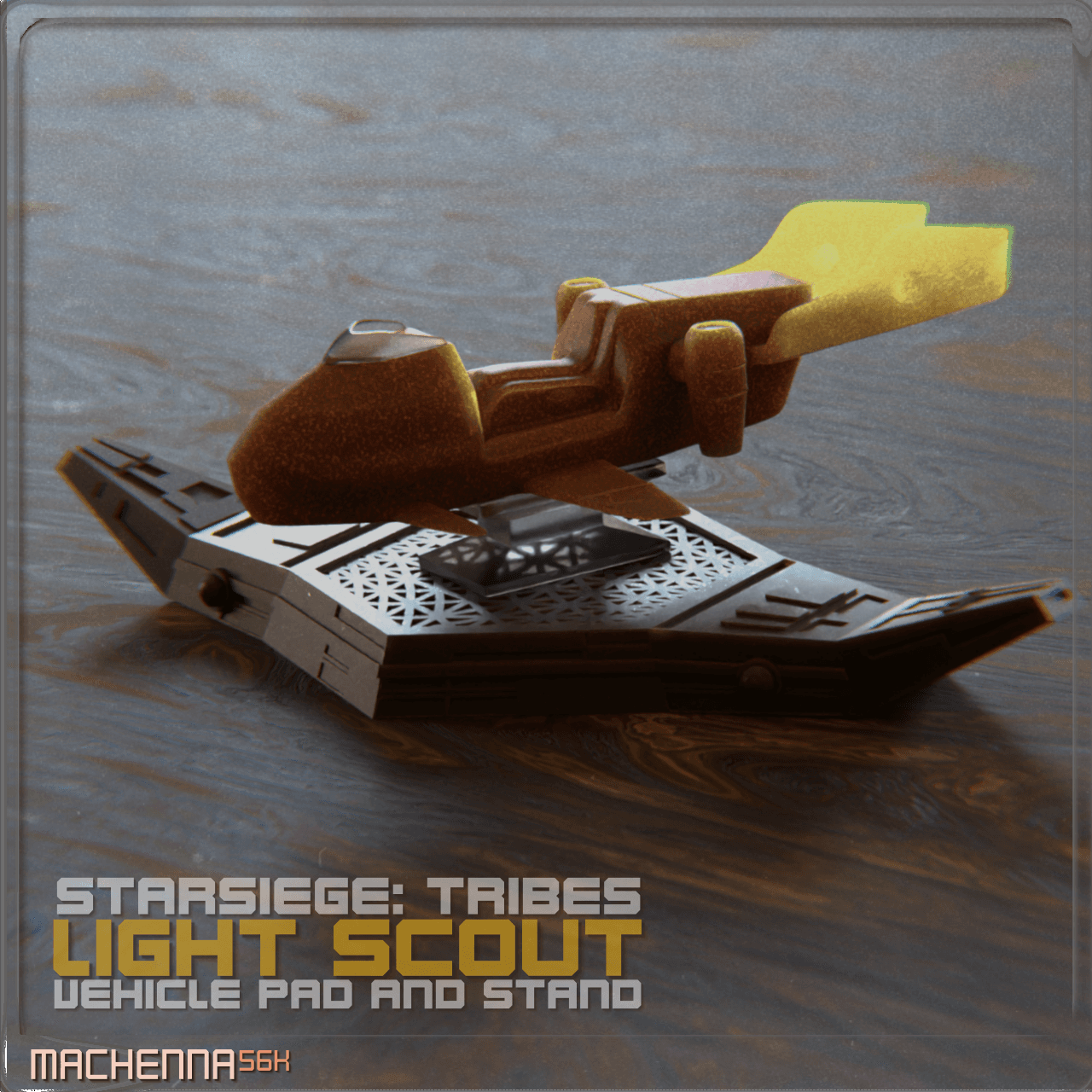 Light Scout | Starsiege: Tribes Fanart 3d model