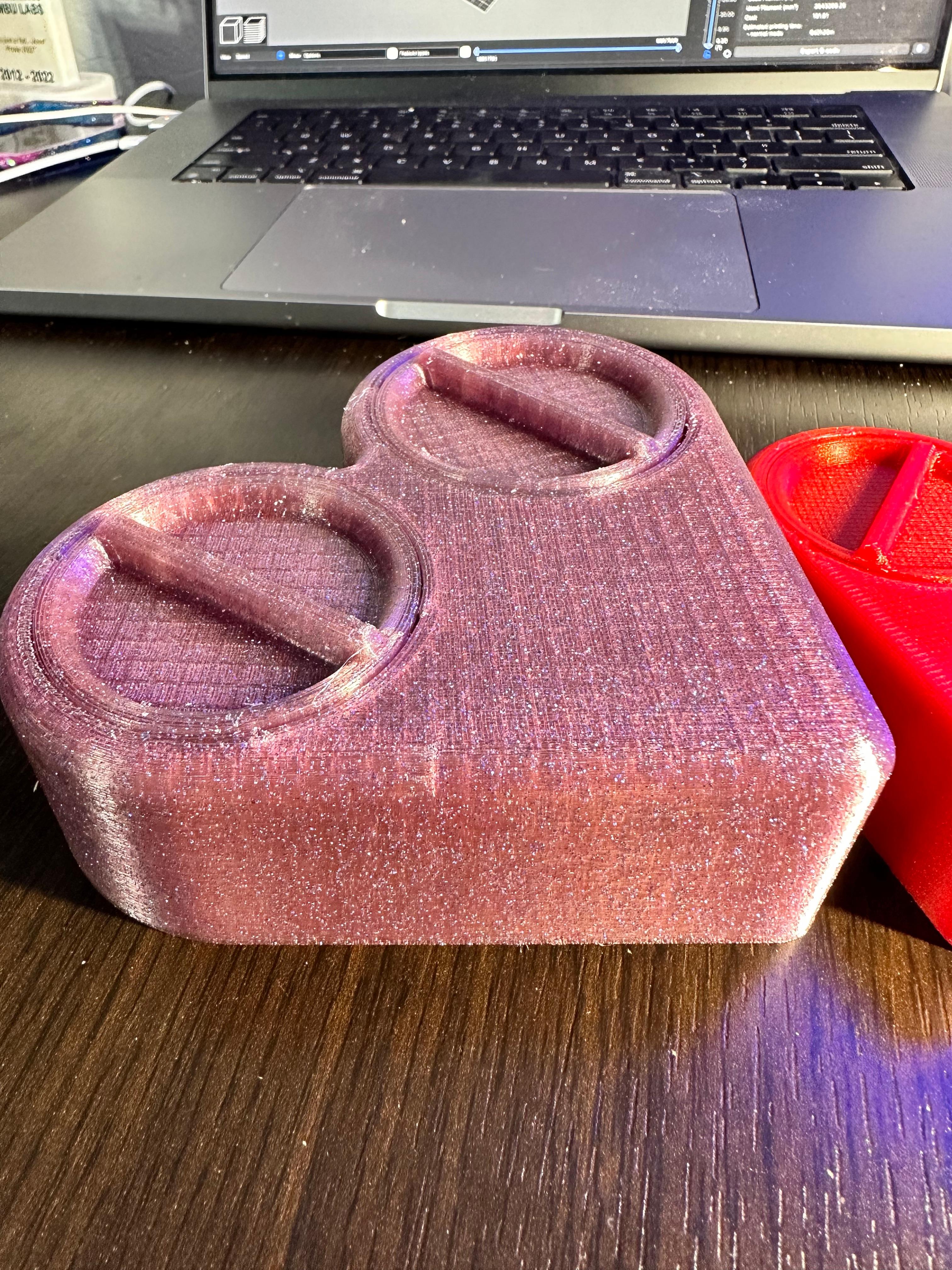 His & Hers Double Locking Heart Stash Box!  3d model