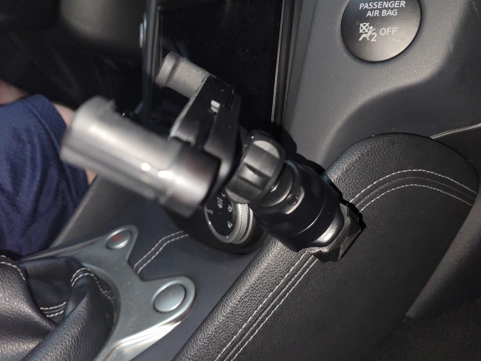 370z Phone Holder Mount 3d model