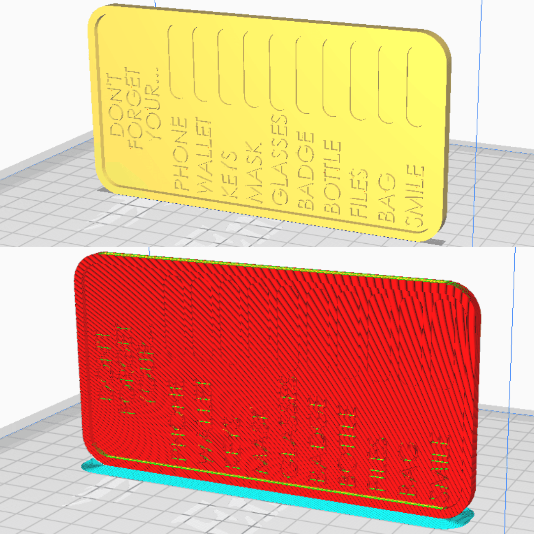 Daily Checklist 3d model