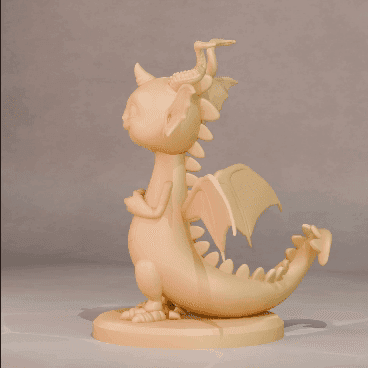 Lovely Dragon 3d model