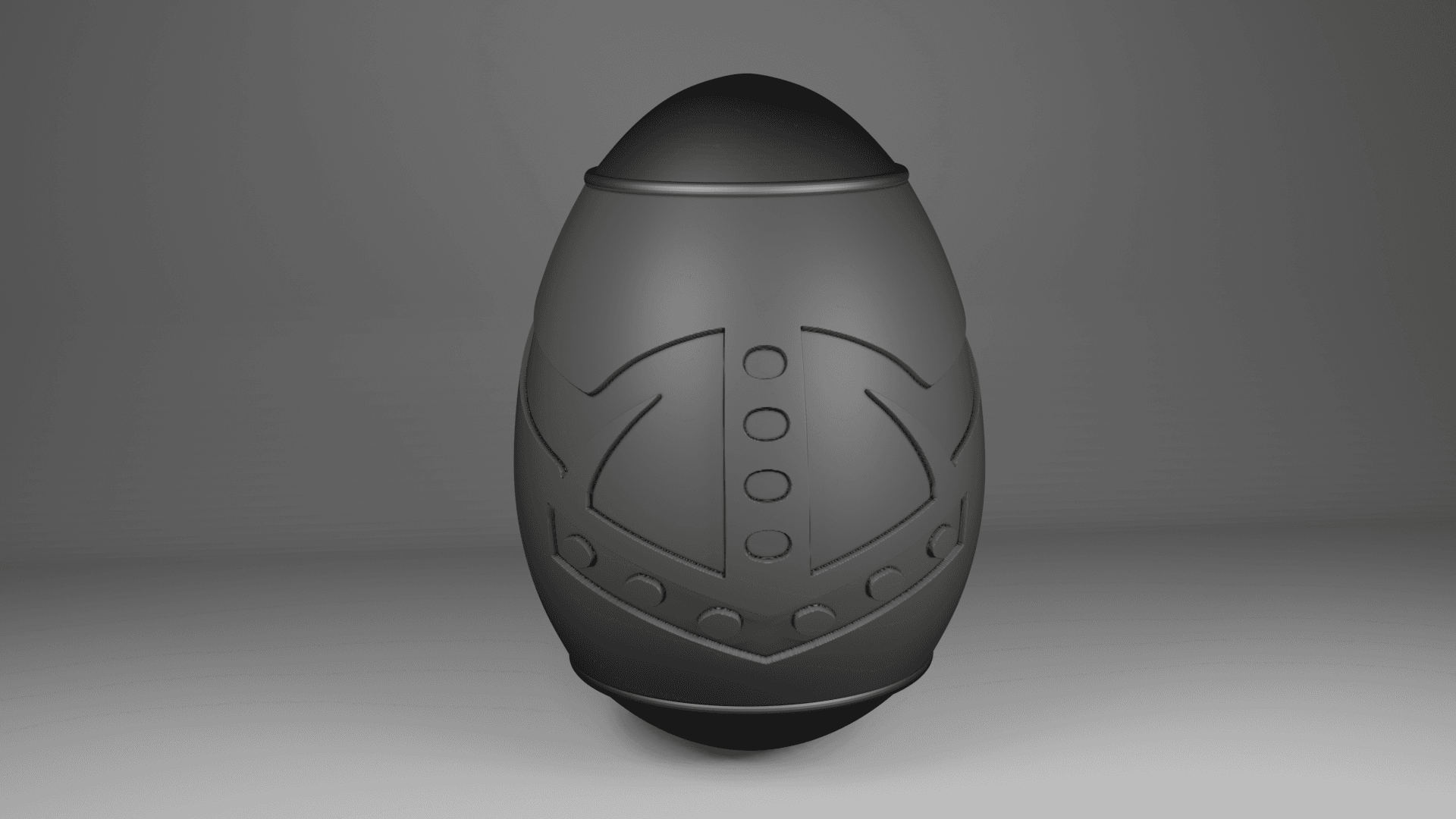 Egg Containers - Battle Set 3d model