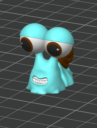Flexi Snail (No Supports) 3d model
