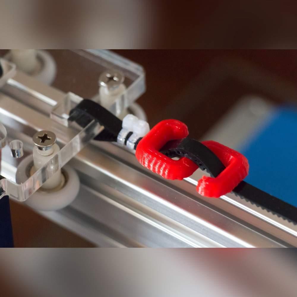 "Magic S" Printer Belt Tensioner 3d model