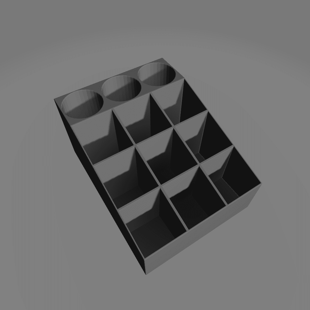 Makeup Organizer.obj 3d model