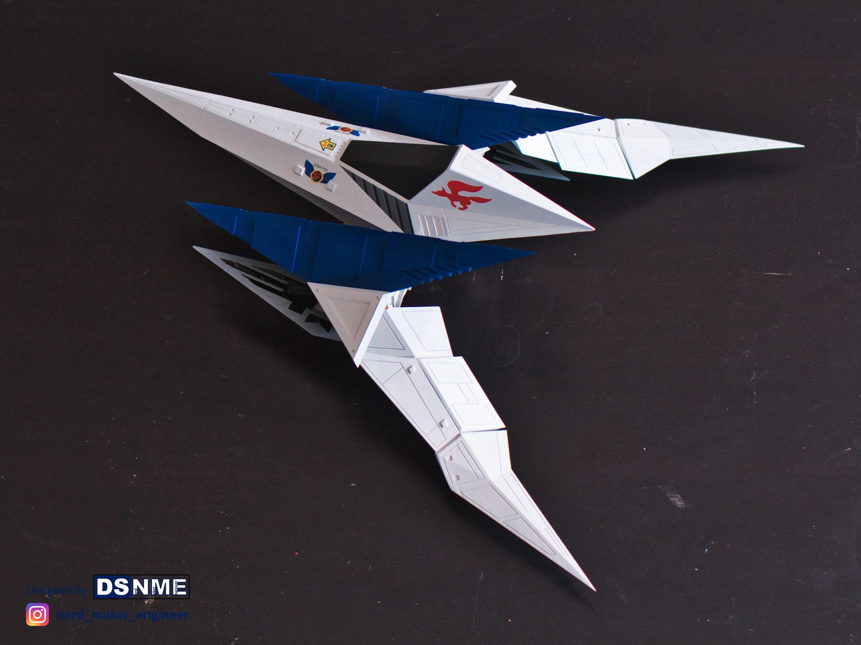 STAR FOX 64 Arwing (Lylat Wars) 3d model