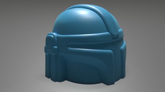 mandalorian helmet.stl 3d model