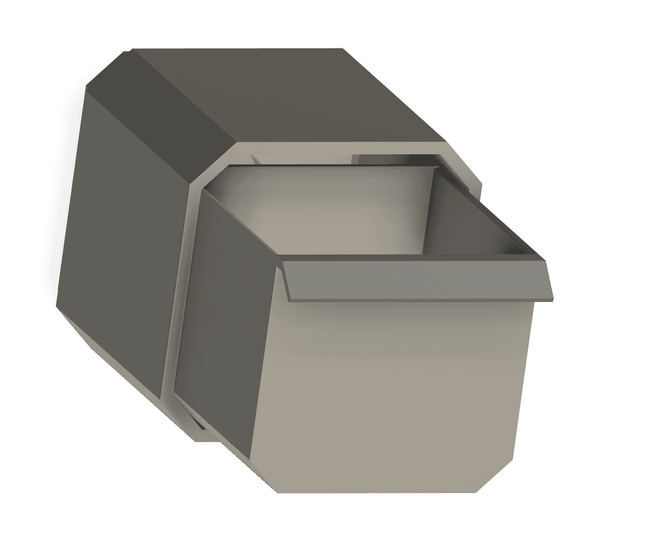 Multiboard Multigrid Drawer 1x1x1 3d model