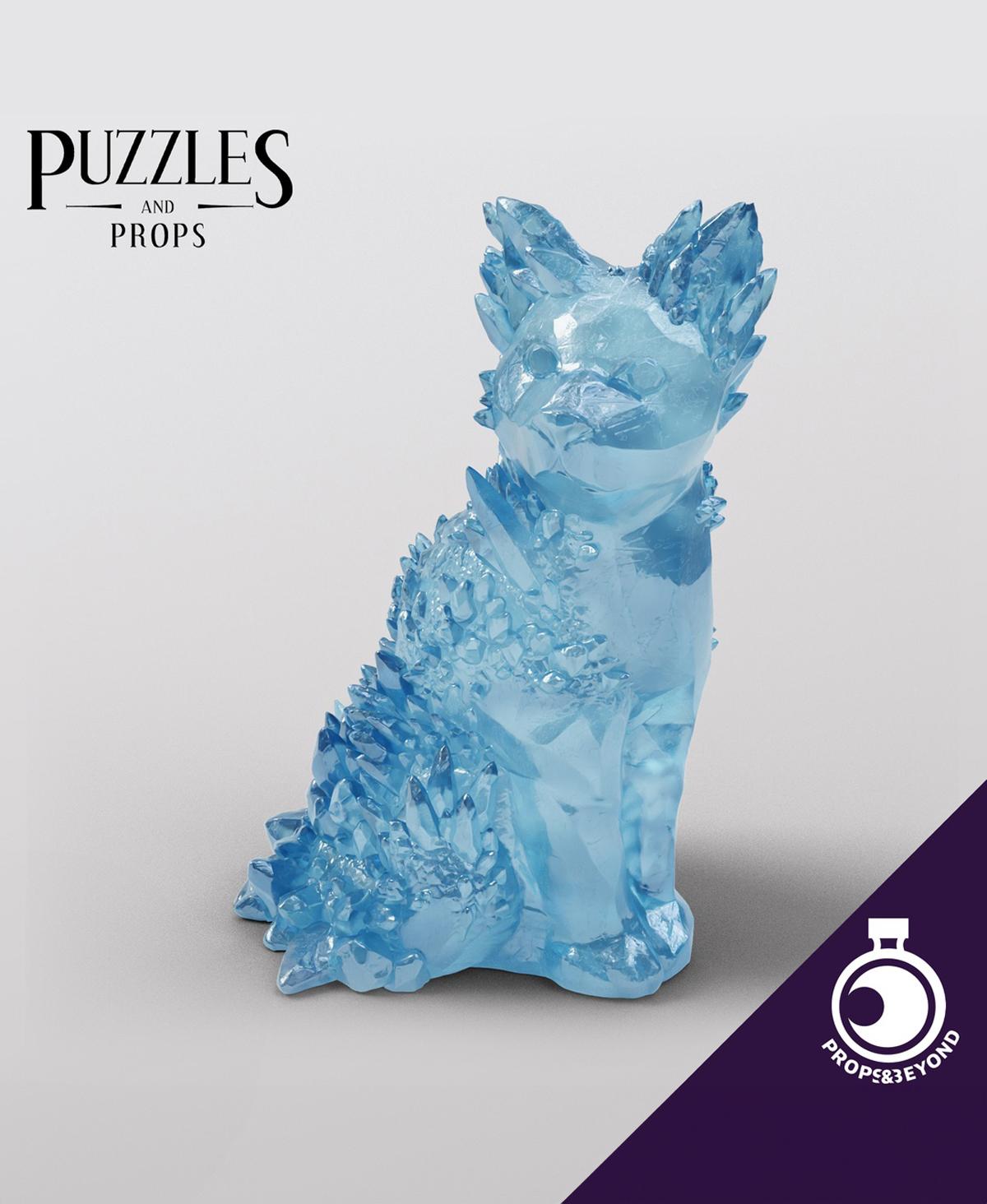 Figurine of Wondrous Power - Crystal Cat 3d model