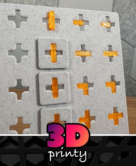 Printy Panels - TPU Locks 3d model