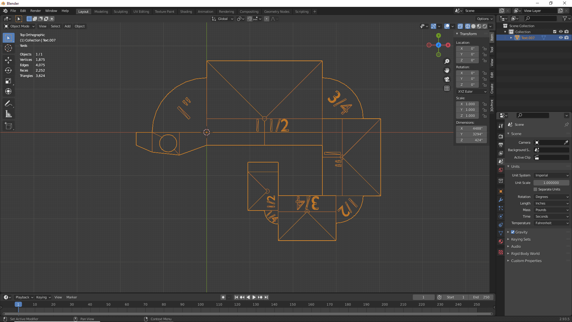 Sheet Metal Ruler and Corner Notch and Radius Marker Tools 3d model