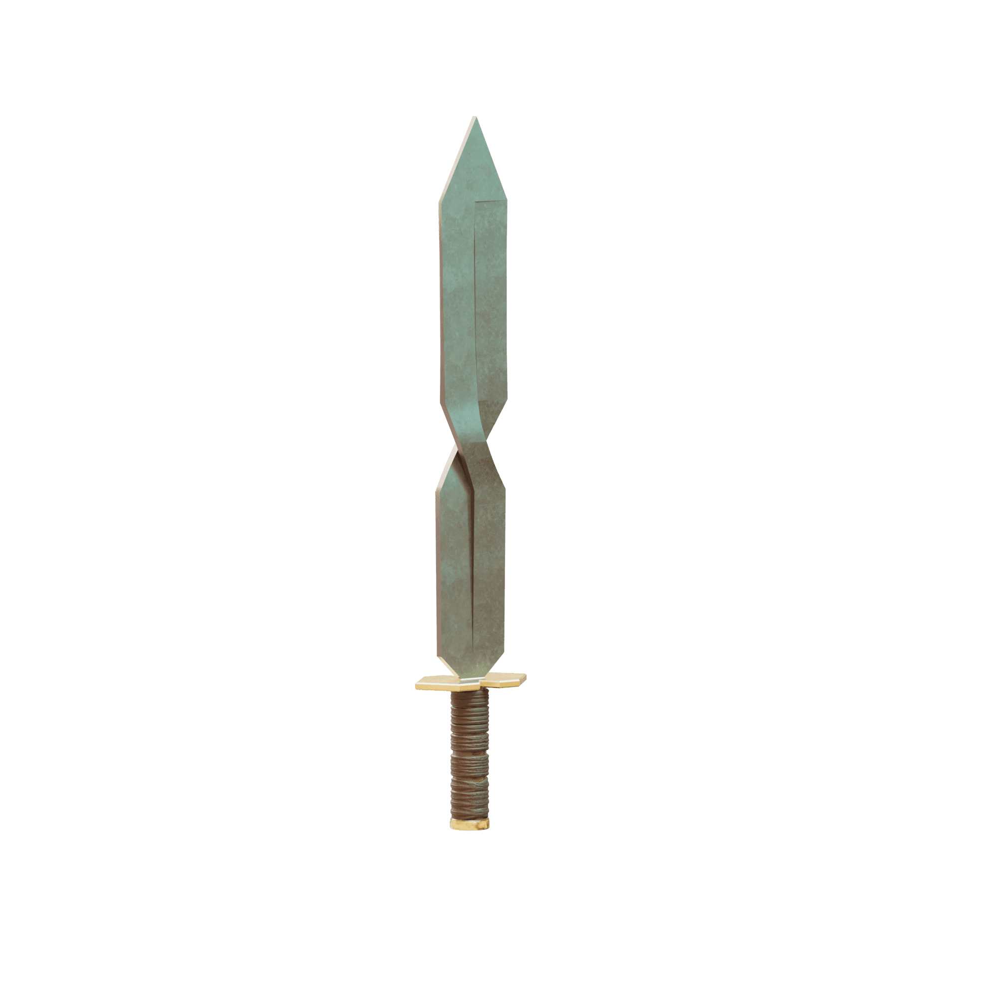 90s S Sword  3d model