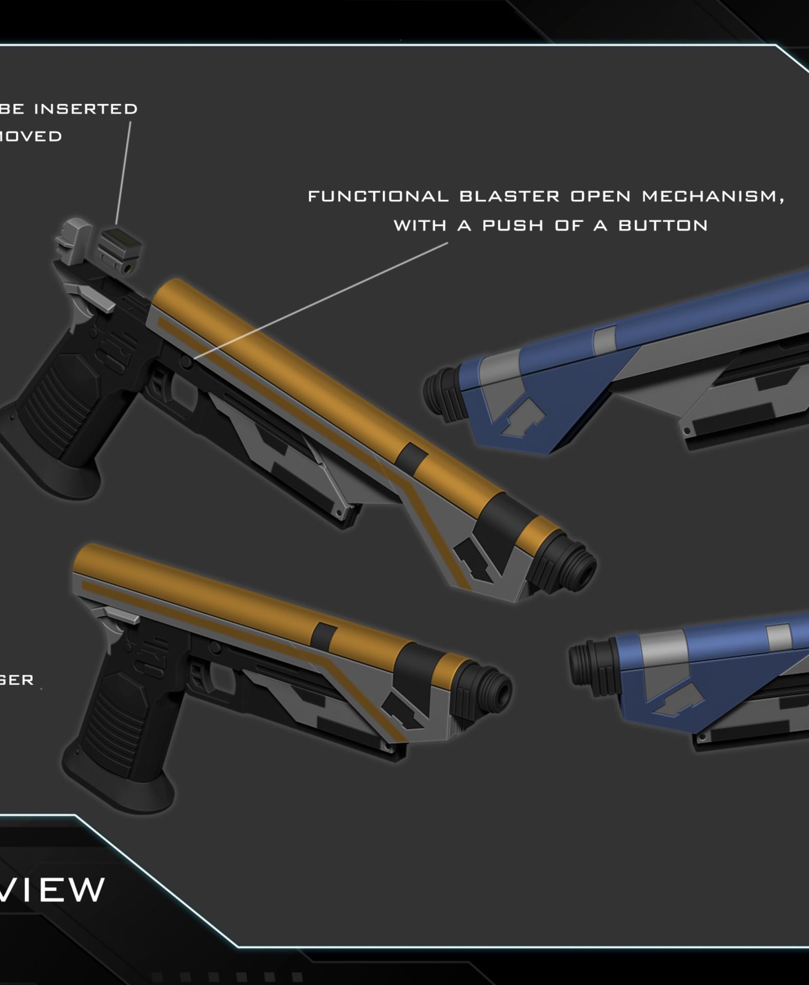 Sabine Wren functional Westar 35 3d model