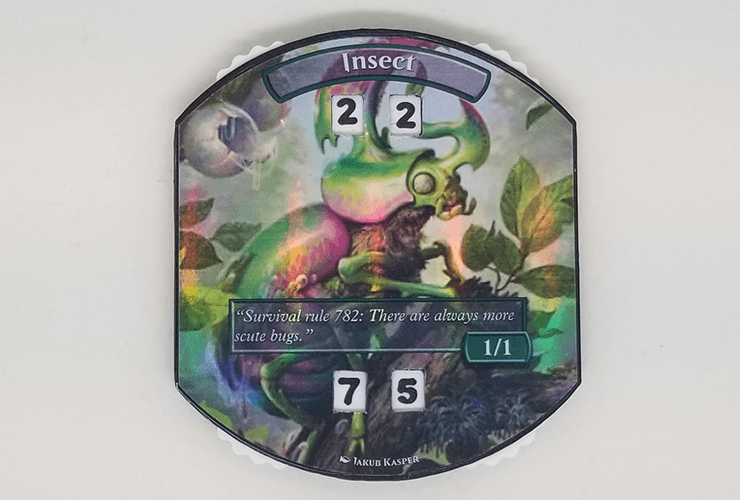 Mass MTG Tokens - Custom Token Counters for Magic the Gathering 3d model