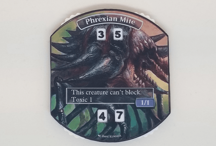 Mass MTG Tokens - Custom Token Counters for Magic the Gathering 3d model