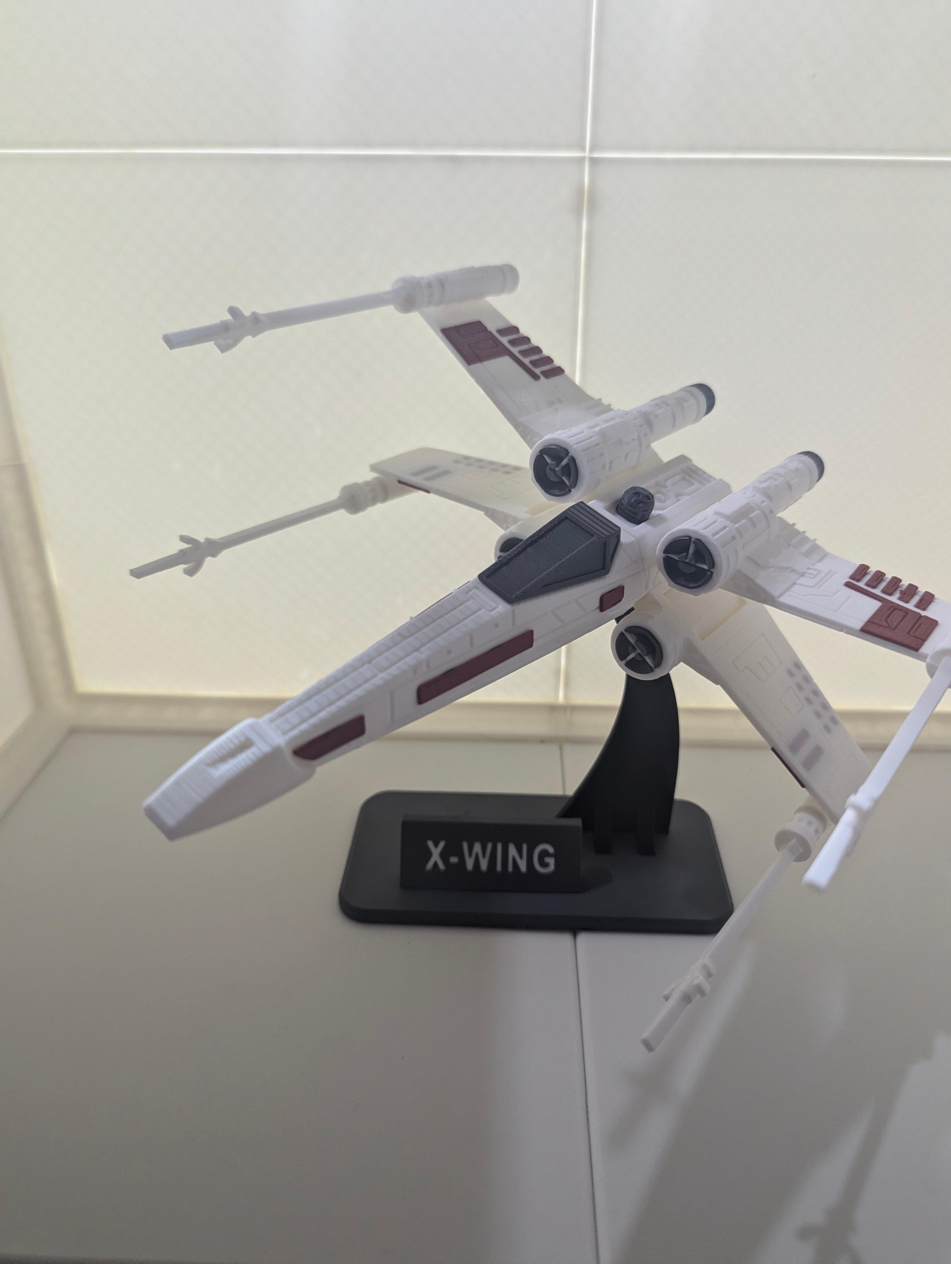 X-Wing Kit (No Support, No AMS, No Glue) 3d model