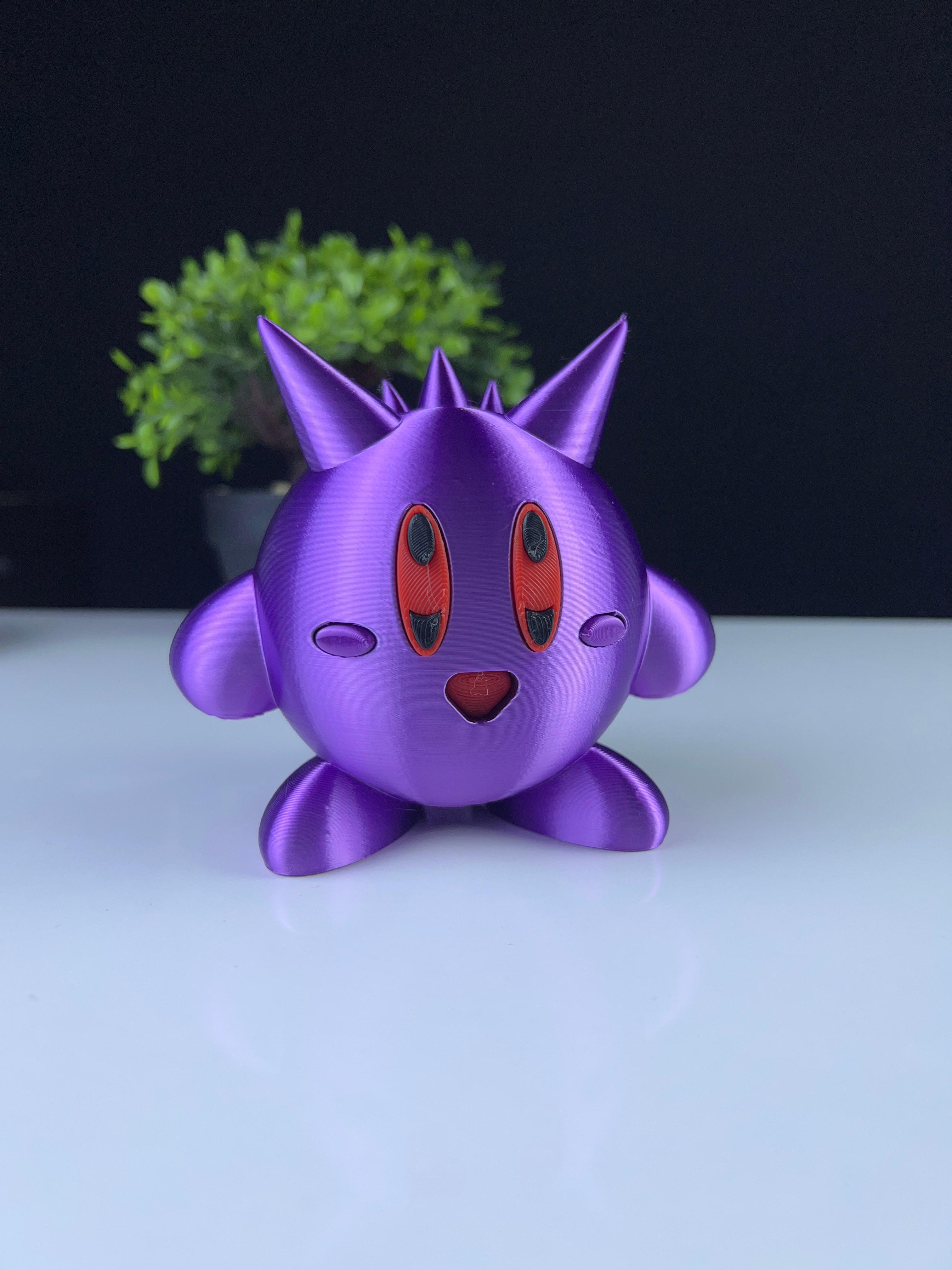 gengar kirby 3d model