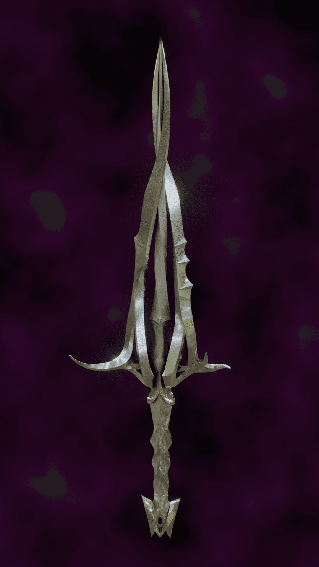 FANTASY RHAPSODY DAGGER BALDURS GATE 3 3d model