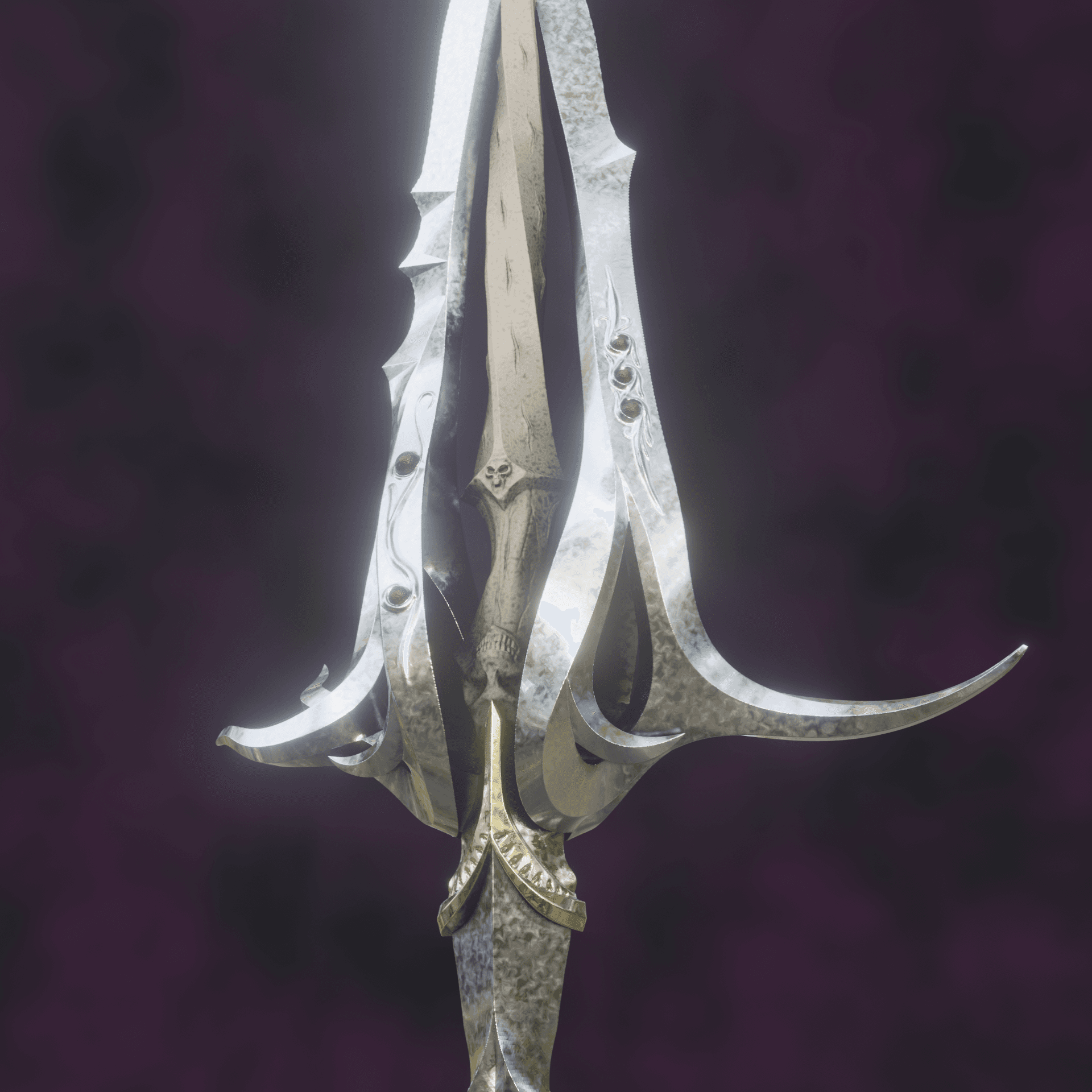 FANTASY RHAPSODY DAGGER BALDURS GATE 3 3d model