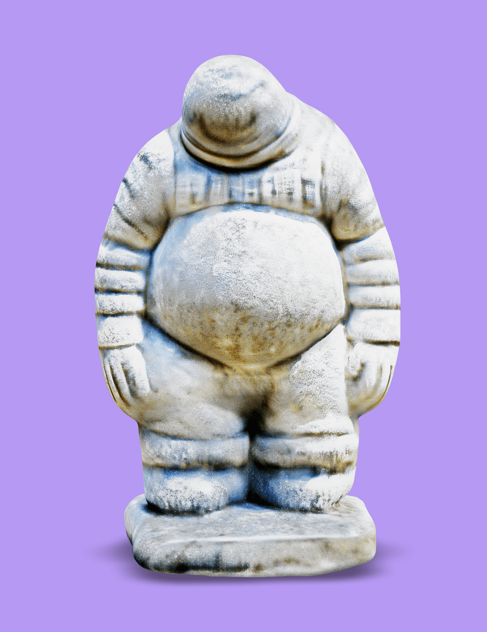 Prehistoric Michelin Man.glb 3d model