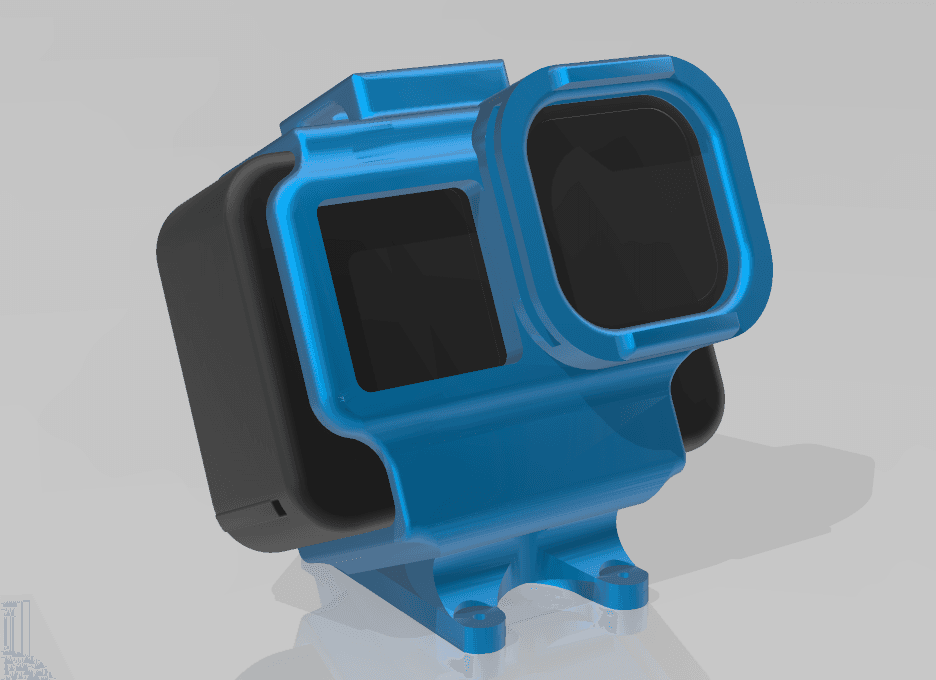 GoPro Hero 9 mount (AK47 & Apex) 3d model