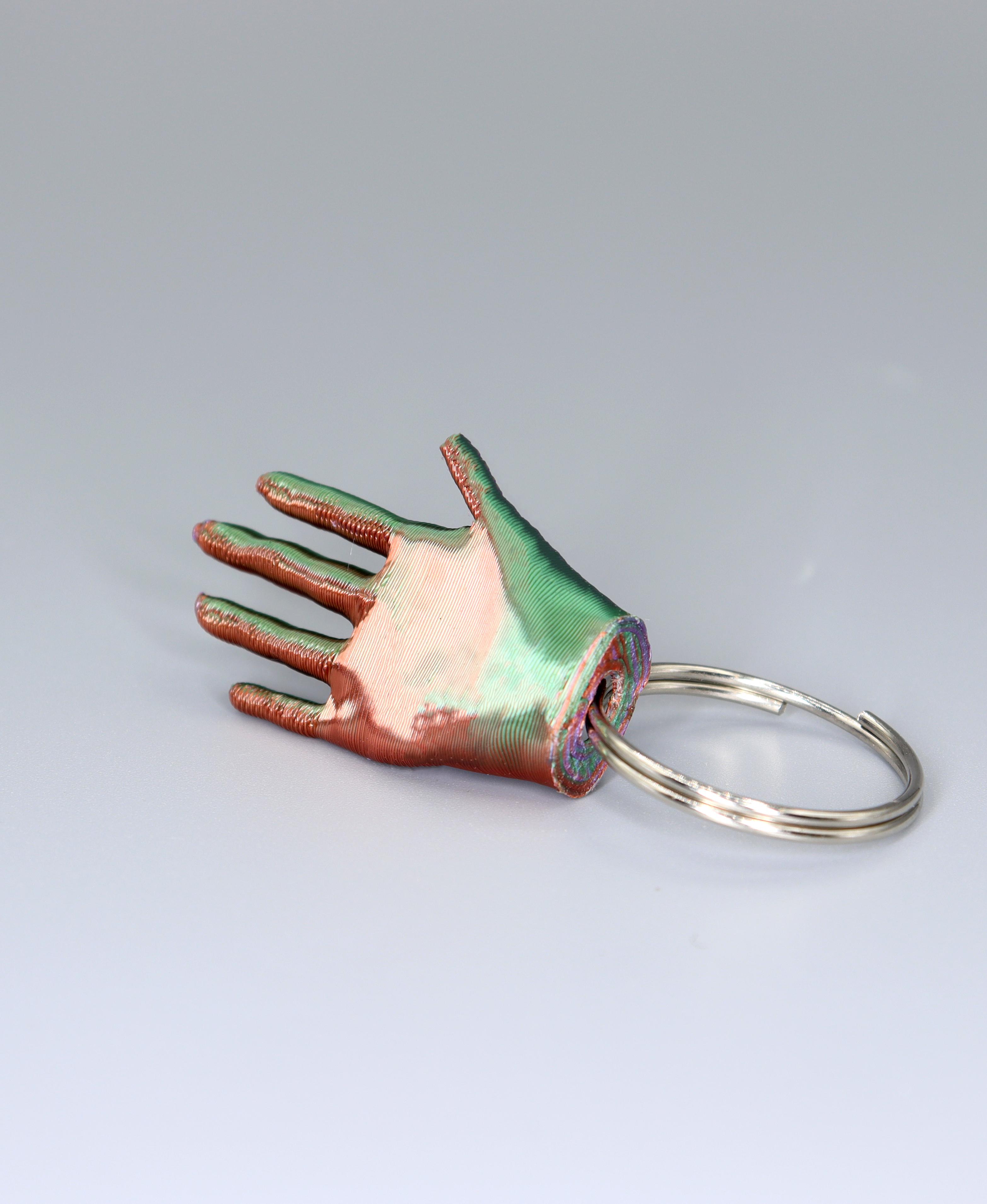 Hand keychains 3d model