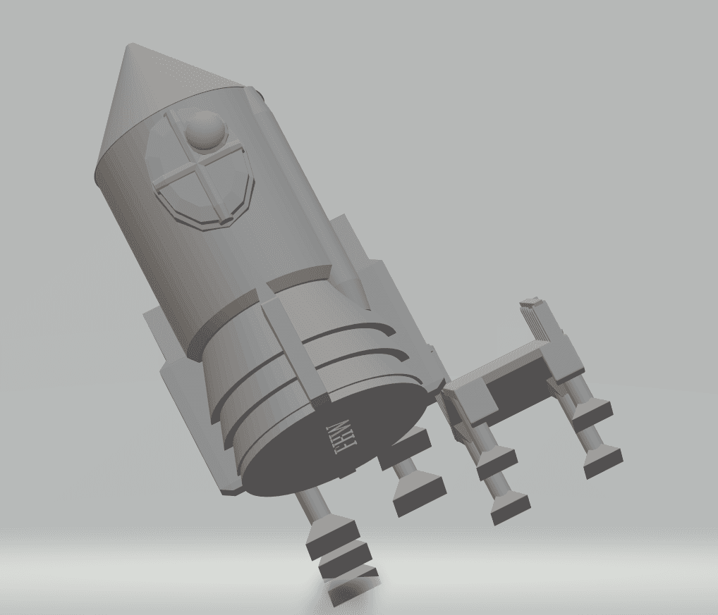 FHW: Oxchan Launch base Prototype 3d model