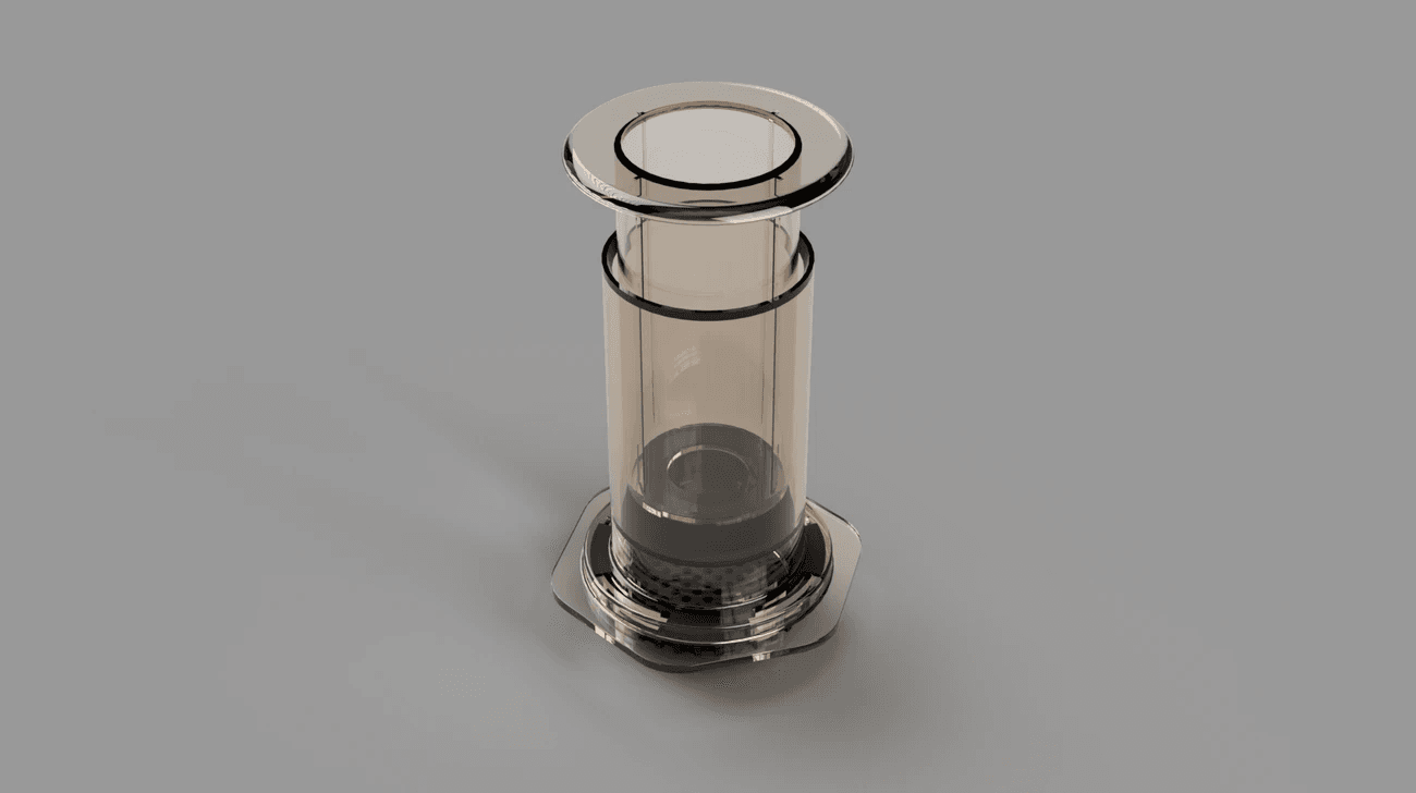 Aeropress Coffee Maker 3d model