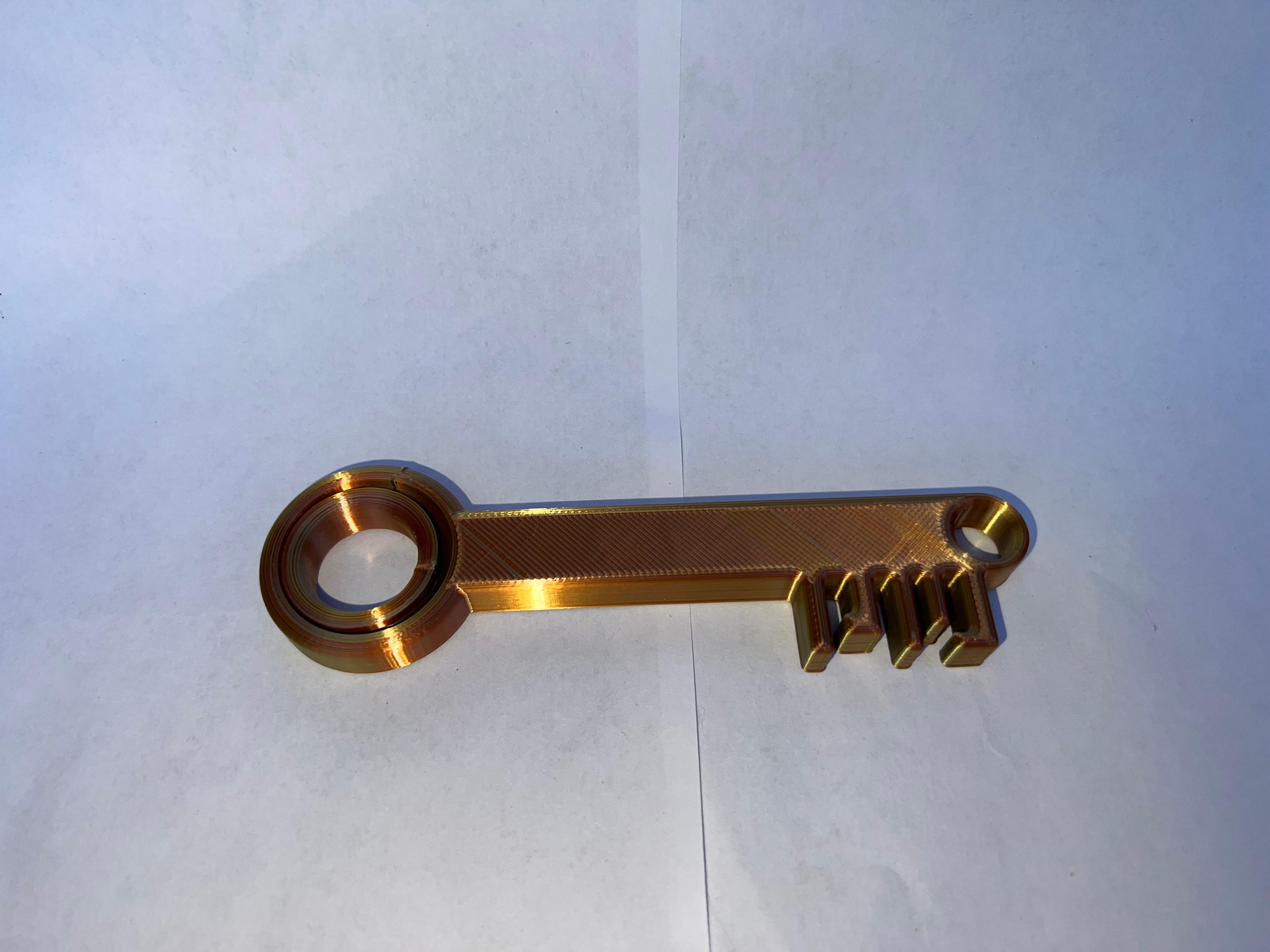 Karamkey Spinner Keychain 3d model