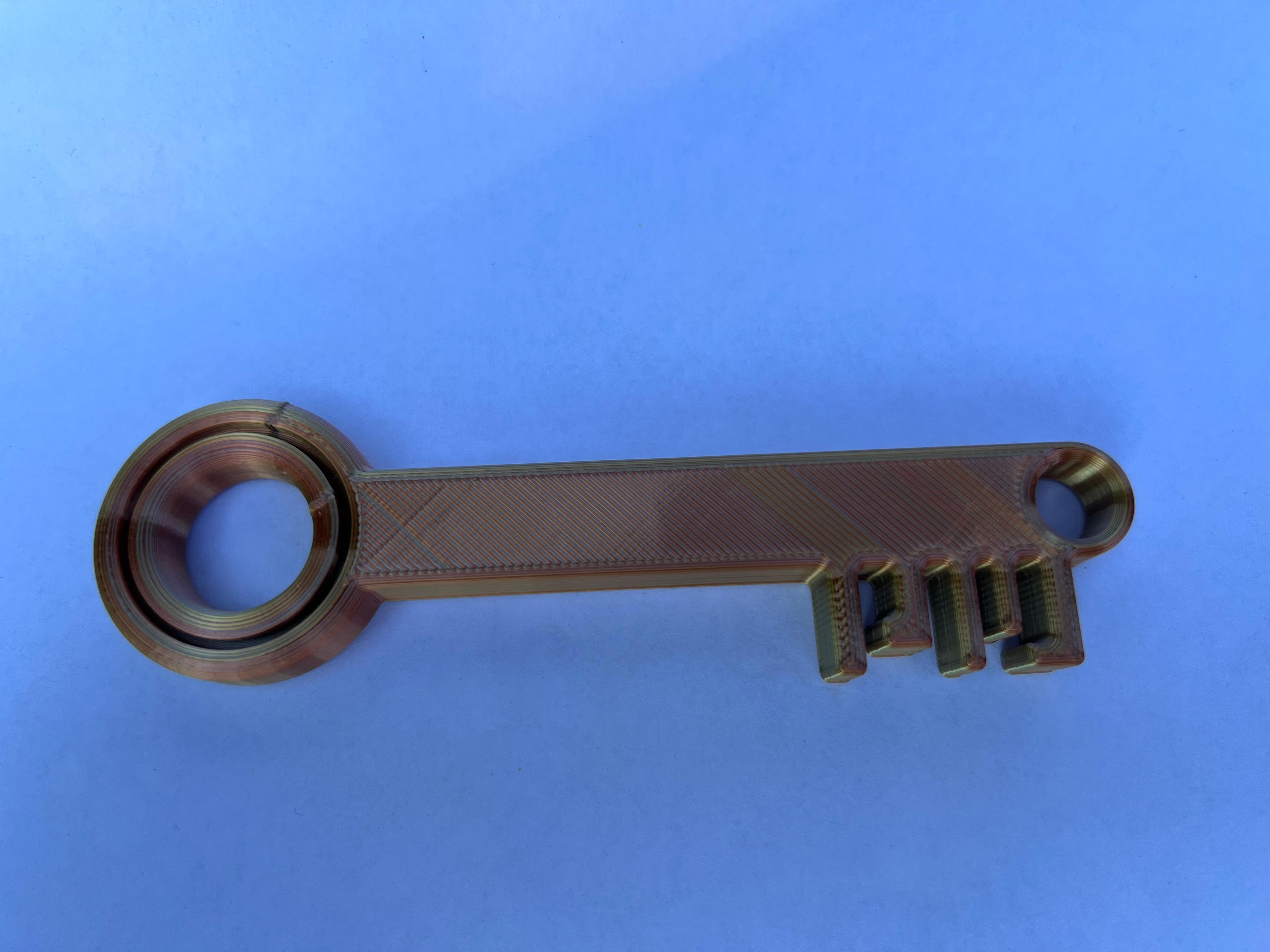 Karamkey Spinner Keychain 3d model