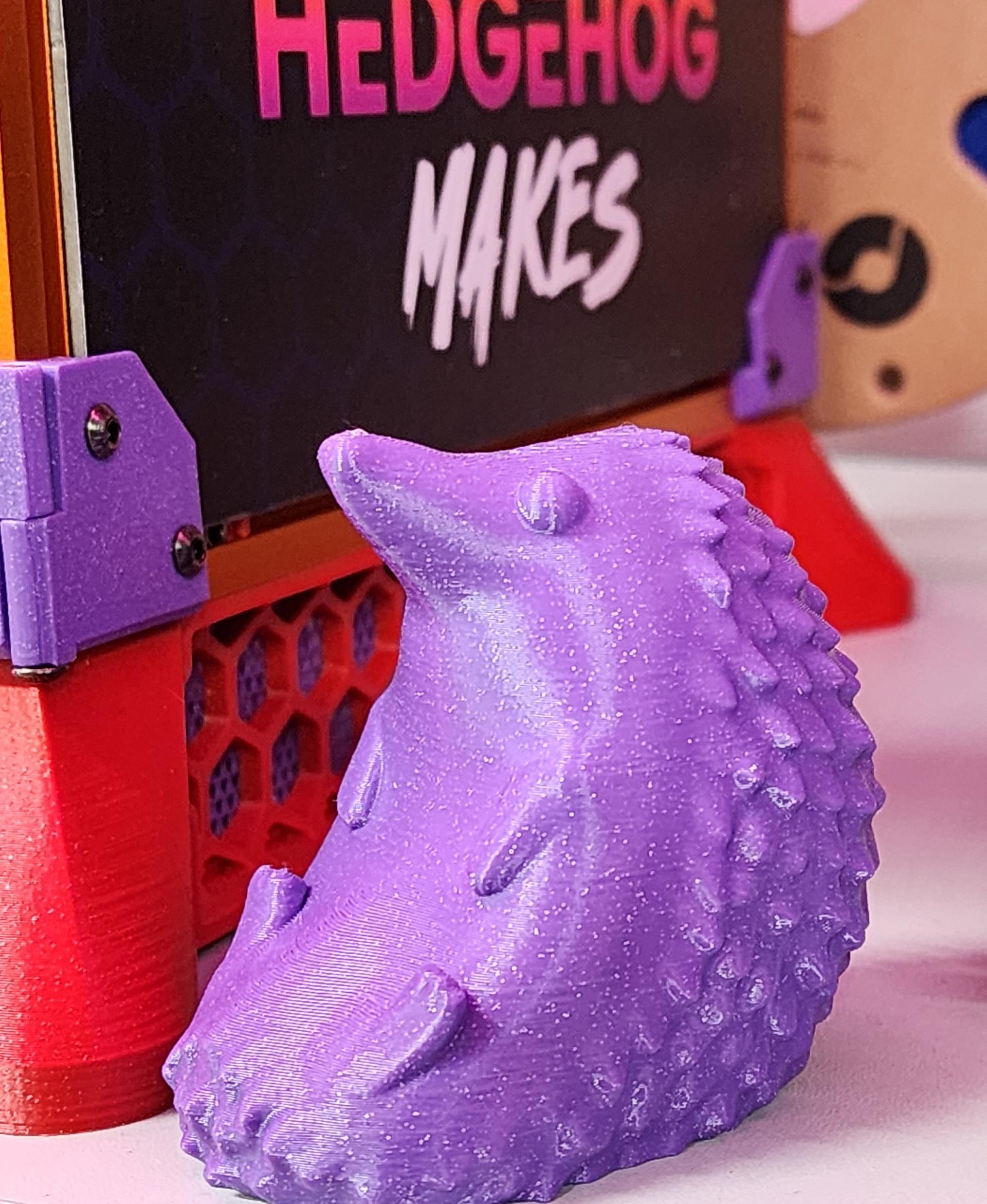 Cute Hedgehog - Always love this model! Great test print too - 3d model