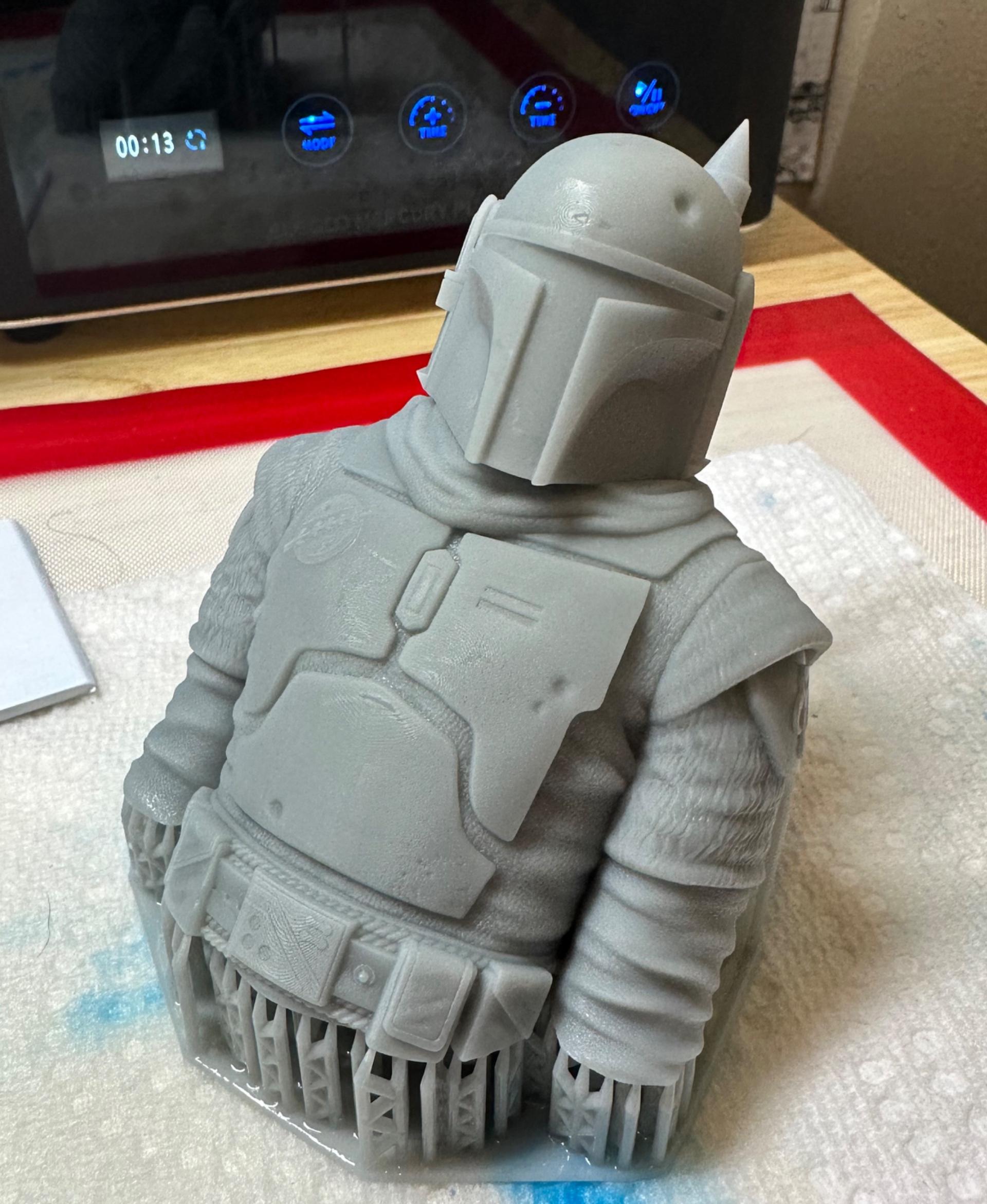 Boba Fett Bust (Pre 3d model