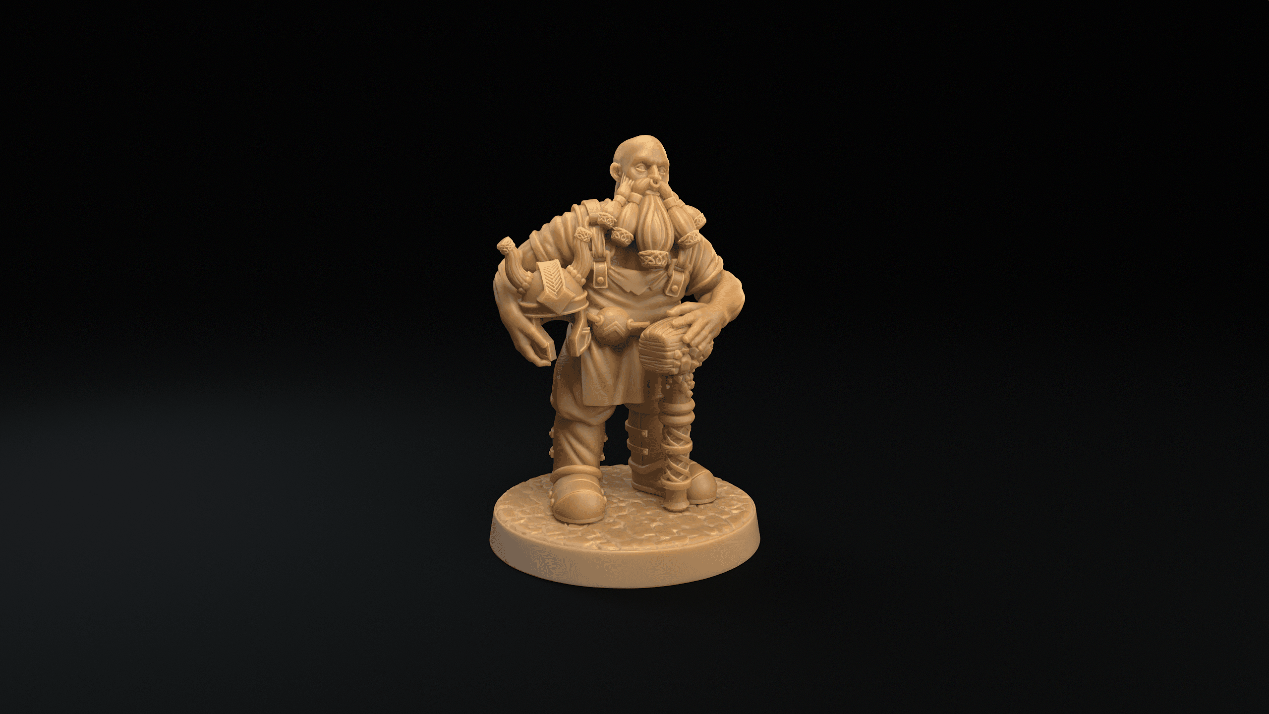 Sussor, Dwarf 3d model