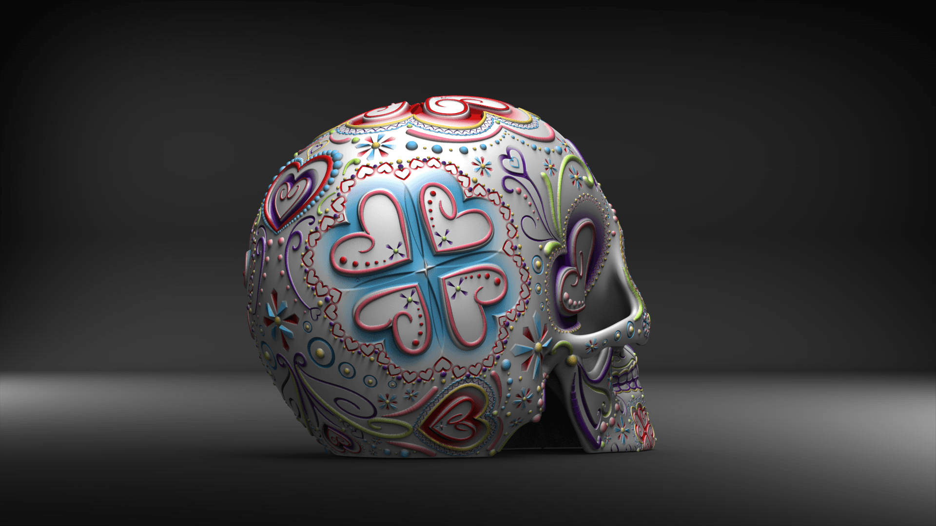 Sugar Skull 3d model