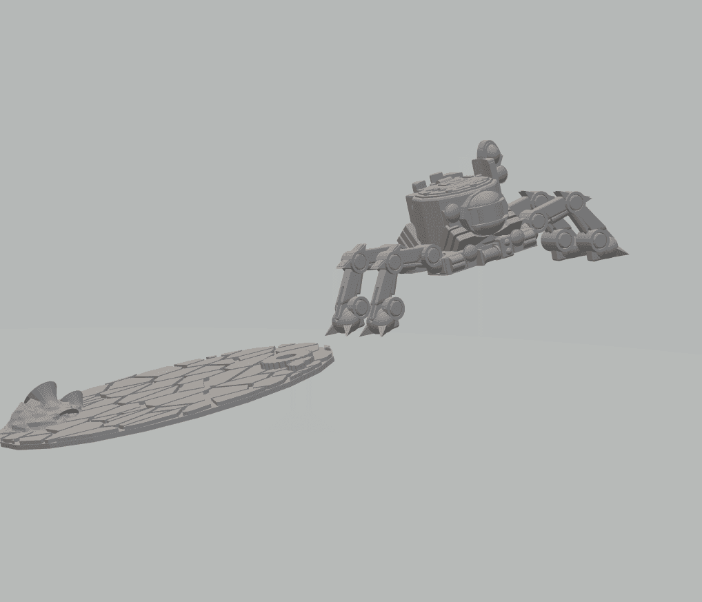 FHW: Tik tAAk Light Walker Kit 3d model