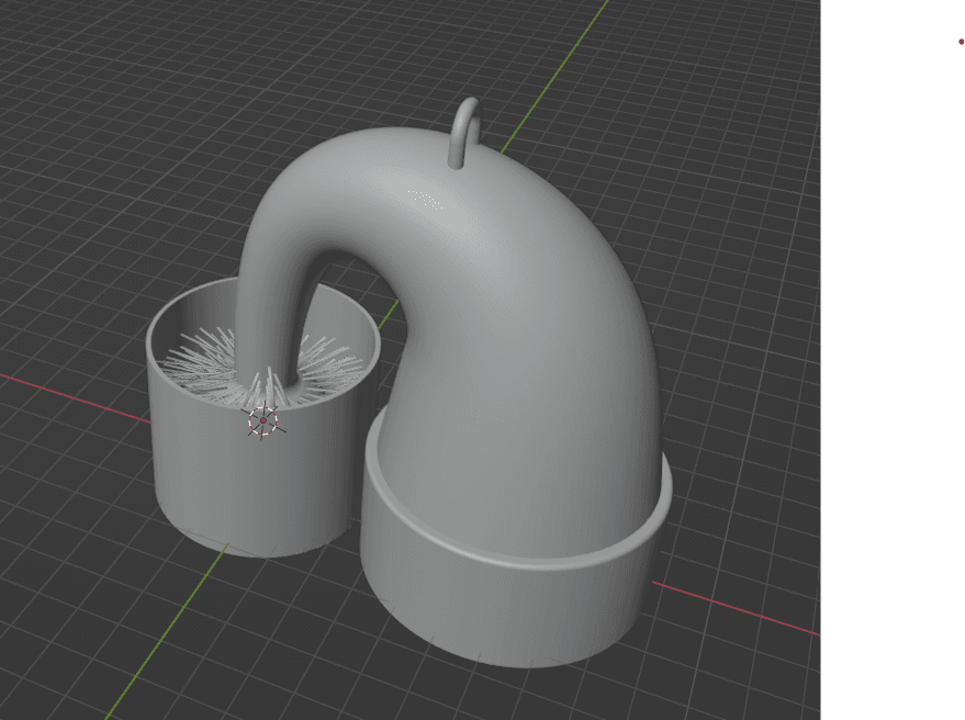 Hairify Santa's Hat 3d model