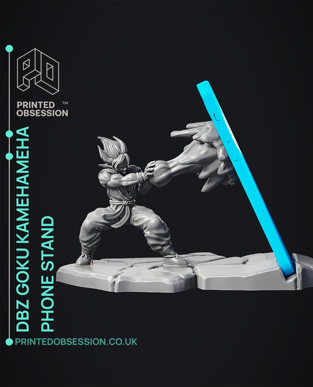 Goku Kamehameha - Phone Stand - Dragon Ball Z - Fan Art 3d model