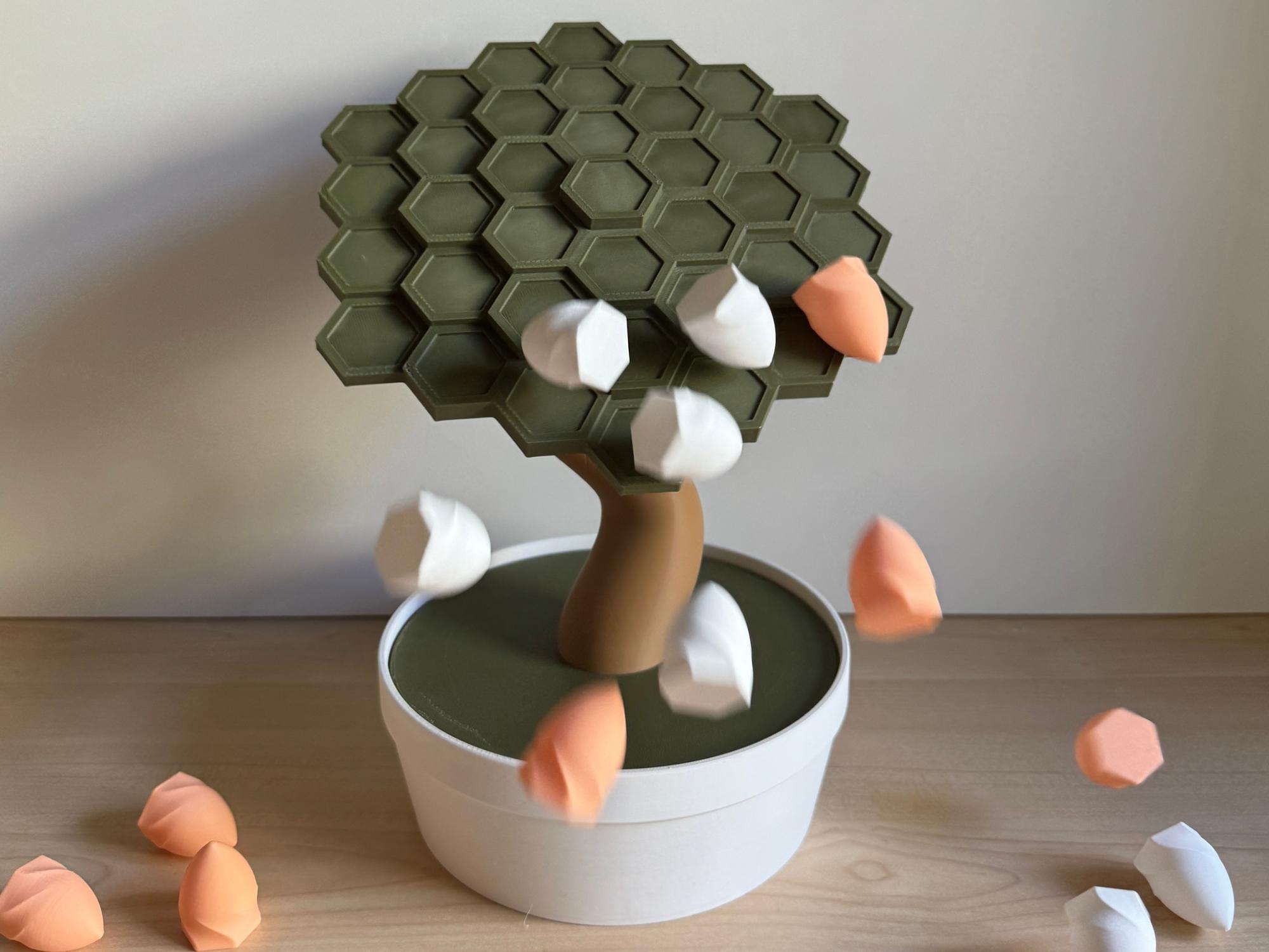 Bonsai, balancing table top puzzle game. 3d model